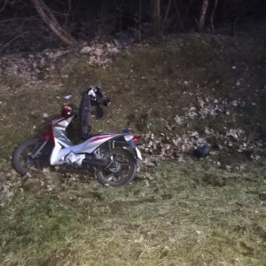Tragedia w Serafinie. W wypadku drogowym zginął motocyklista [ZDJĘCIA]