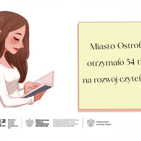 Miasto otrzymało 54 tysiące złotych na rozwój czytelnictwa