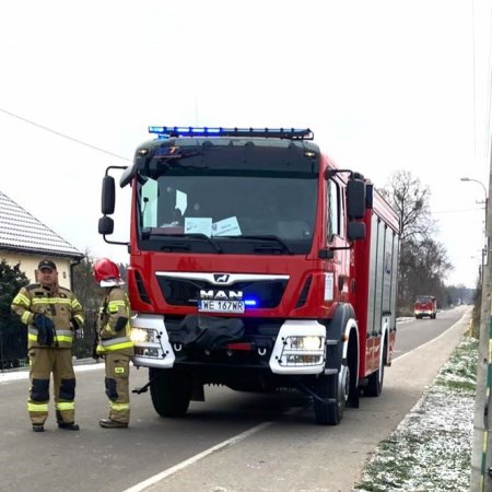 Strażak w czasie wolnym od służby ugasił pożar