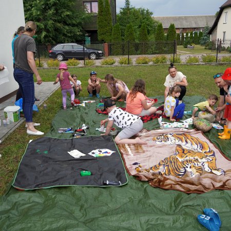 Malowanie na kamieniu - Konkurs rodzinny w Janochach [ZDJĘCIA]