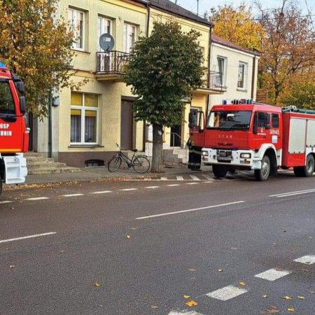 Goworowo. Pożar w sklepowej piwnicy [ZDJĘCIA]