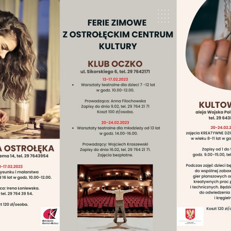 Ferie zimowe z biblioteką i OCK