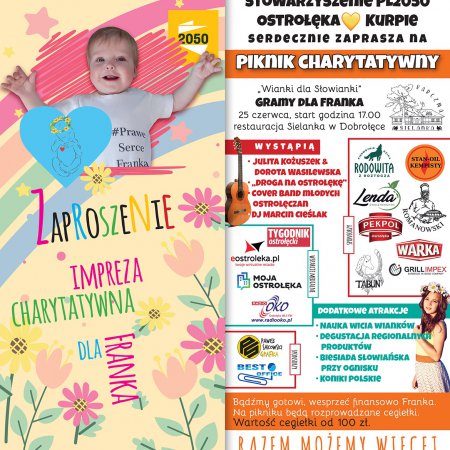 Piknik „Wianki dla Słowianki” - Gramy dla Franka w restauracji Sielanka