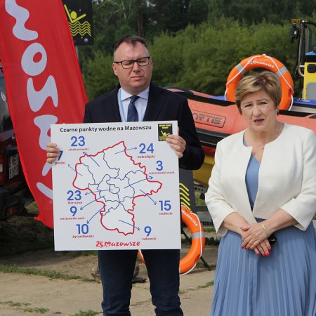 Są nowe Czarne Punkty Wodne na Mazowszu. Ku przestrodze i w trosce o bezpieczeństwo mieszkańców! [WIDEO, ZDJĘCIA]