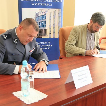 WSAP i ostrołęcka policja – współpraca już nie tylko sąsiedzka [ZDJĘCIA]