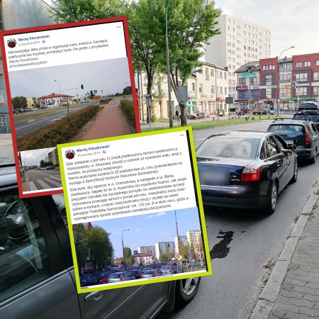 Prezydent woła o pomoc, wiceprezydent milczy. Co kiedyś pisali o korkach w Ostrołęce?
