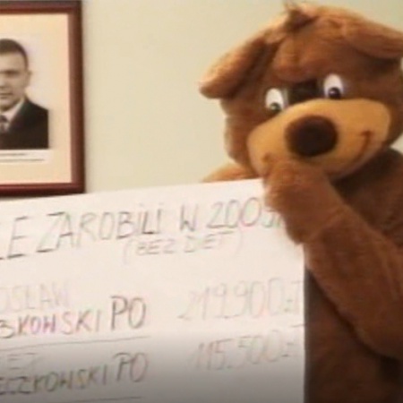 Kiedyś to było: Miś na sesji rady miasta [WIDEO]