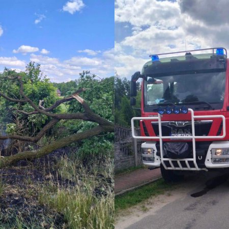 Weekendowe interwencje strażaków ochotników z Baranowa [ZDJĘCIA]