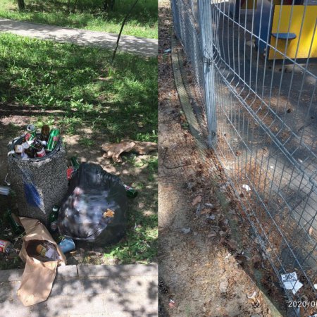 Imprezowicze opanowali park na osiedlu Bursztynowe. Będą wzmożone patrole