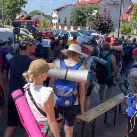 Czwarty dzień pielgrzymowania. W drodze na Jasną Górę [WIDEO]