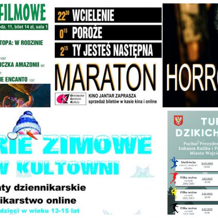 Ferie zimowe 2022. Co robić w mieście?