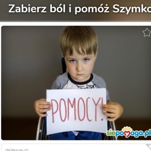 Pomóż Szymonowi! Trwa zbiórka funduszy na operację w Niemczech. Zostało kilkanaście dni!