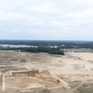 Budowa elektrowni w Ostrołęce. Trwają prace. Zobacz WIDEO