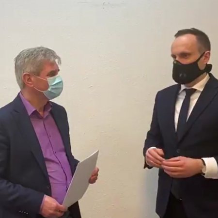 Związkowcy rozmawiają z byłym ministrem. Pojawiła się kwestia Ostrołęki [WIDEO]
