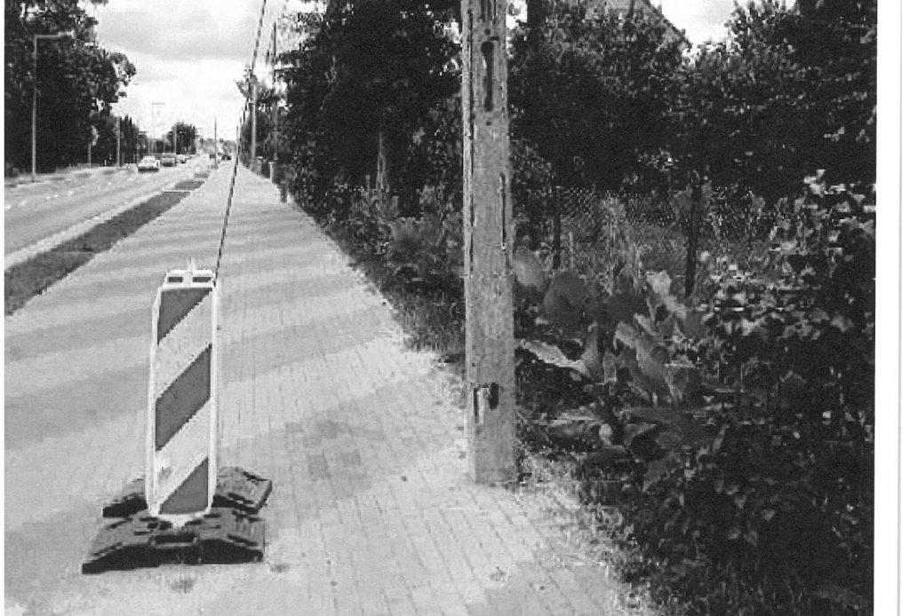 Zdjęcie, kt&oacute;re dołączył do interpelacji radny Jerzy Grabowski